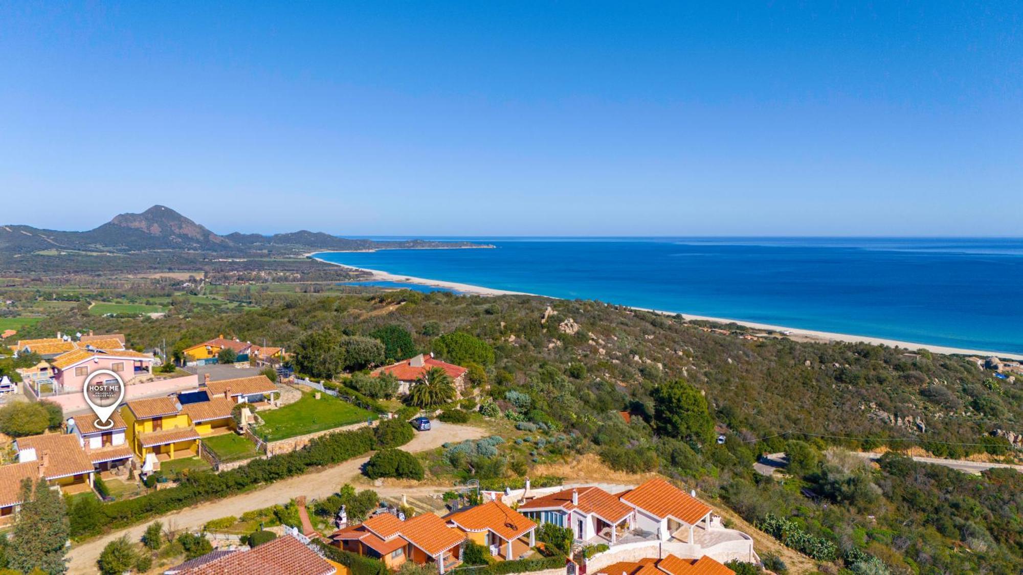 La Vela Summer House - Free Wifi - 700Mt From The Beach Costa Rei Exteriér fotografie